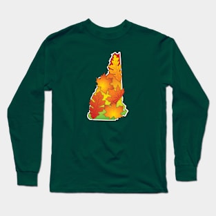 Fall Foliage in New Hampshire Long Sleeve T-Shirt